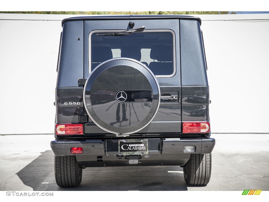 2015 G 550 - Magnetite Black Metallic / designo Mystic Red photo #3