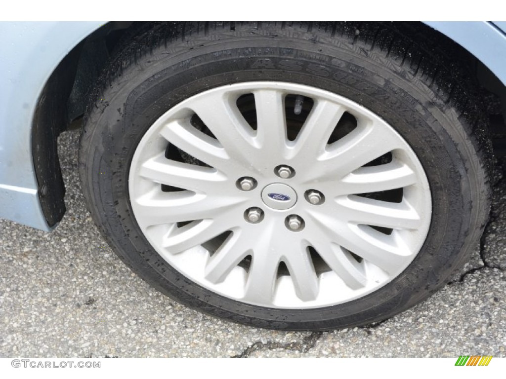 2010 Fusion Hybrid - Light Ice Blue Metallic / Medium Light Stone photo #20