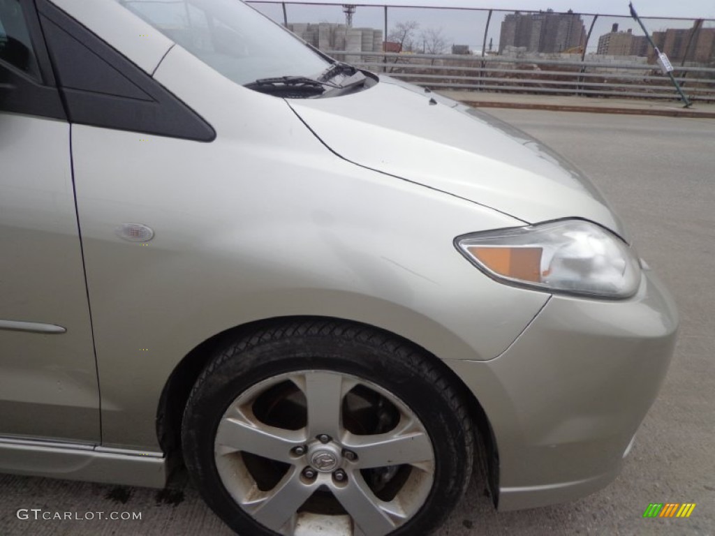 2007 MAZDA5 Touring - Platinum Silver Metallic / Black photo #7