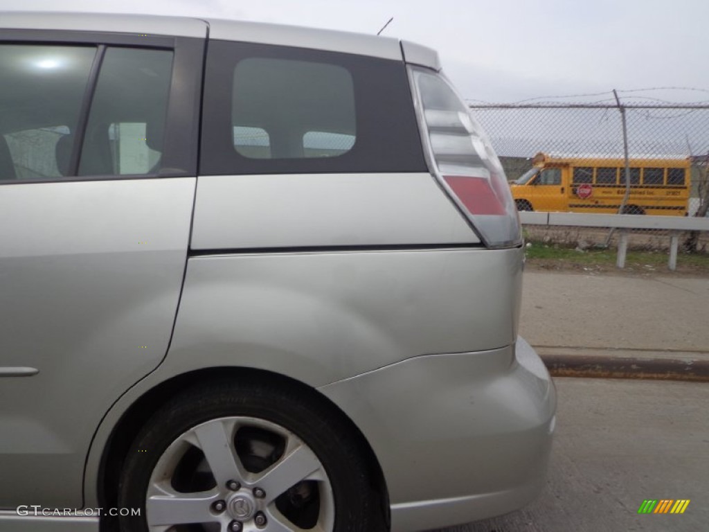 2007 MAZDA5 Touring - Platinum Silver Metallic / Black photo #13