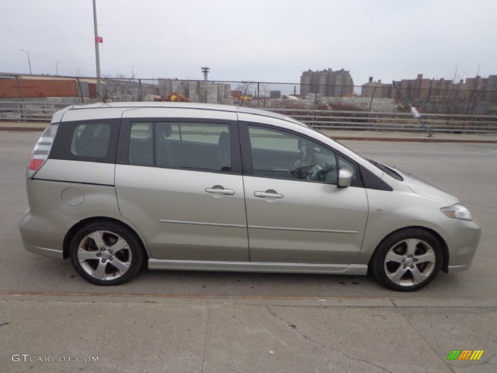 2007 MAZDA5 Touring - Platinum Silver Metallic / Black photo #15