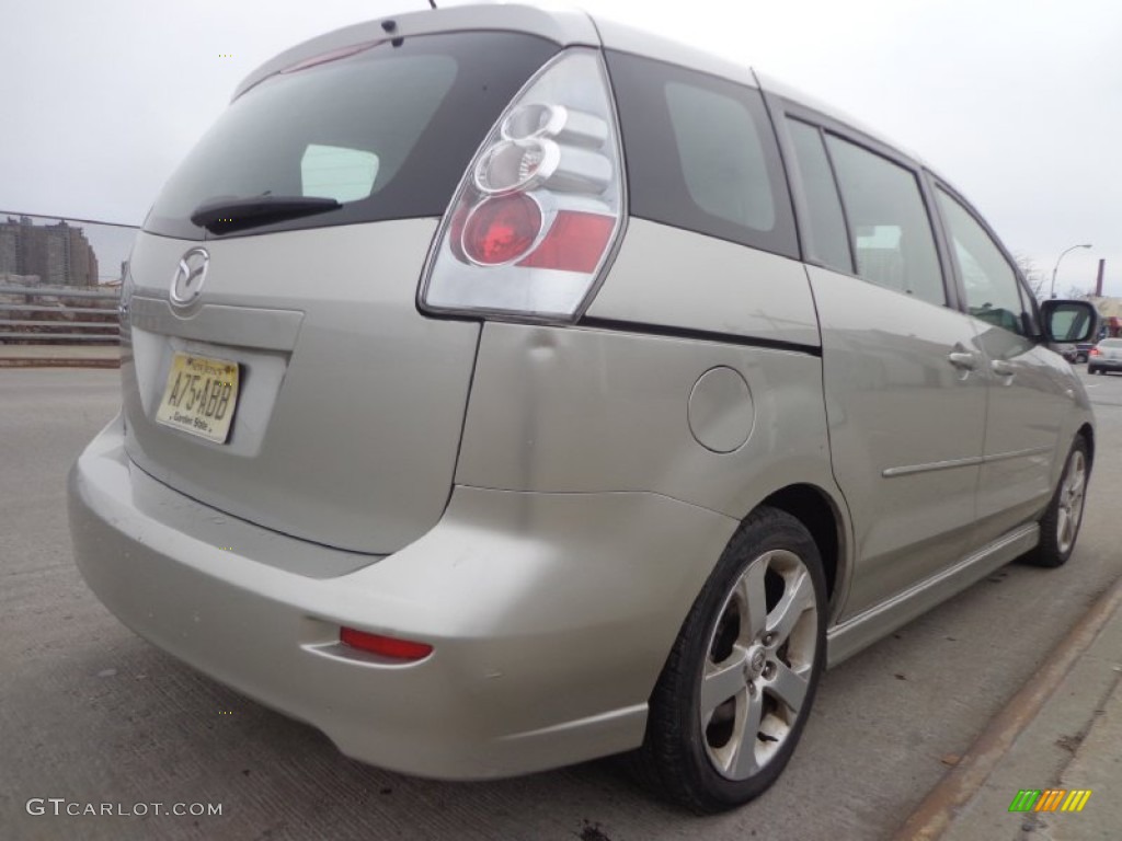 2007 MAZDA5 Touring - Platinum Silver Metallic / Black photo #19