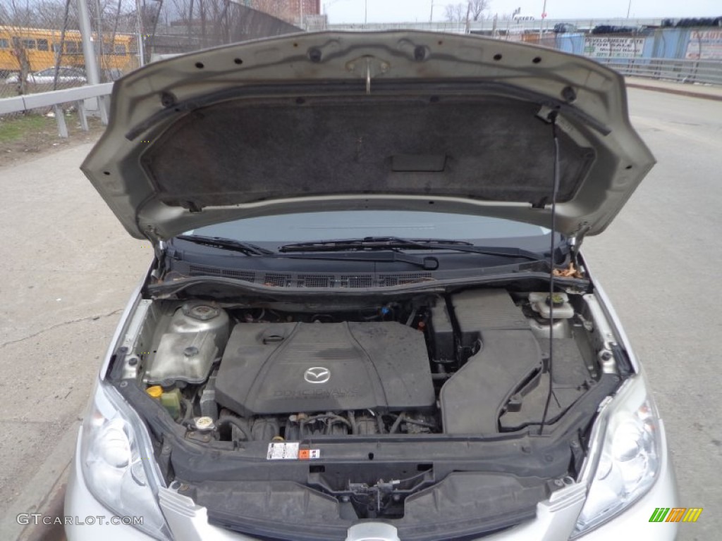 2007 MAZDA5 Touring - Platinum Silver Metallic / Black photo #26