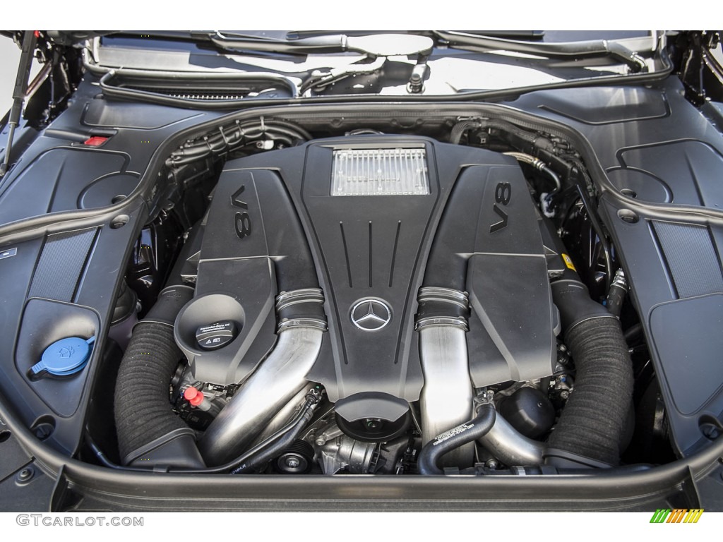 2015 Mercedes-Benz S 550 Sedan 4.6 Liter biturbo DI DOHC 32-Valve VVT V8 Engine Photo #102606233