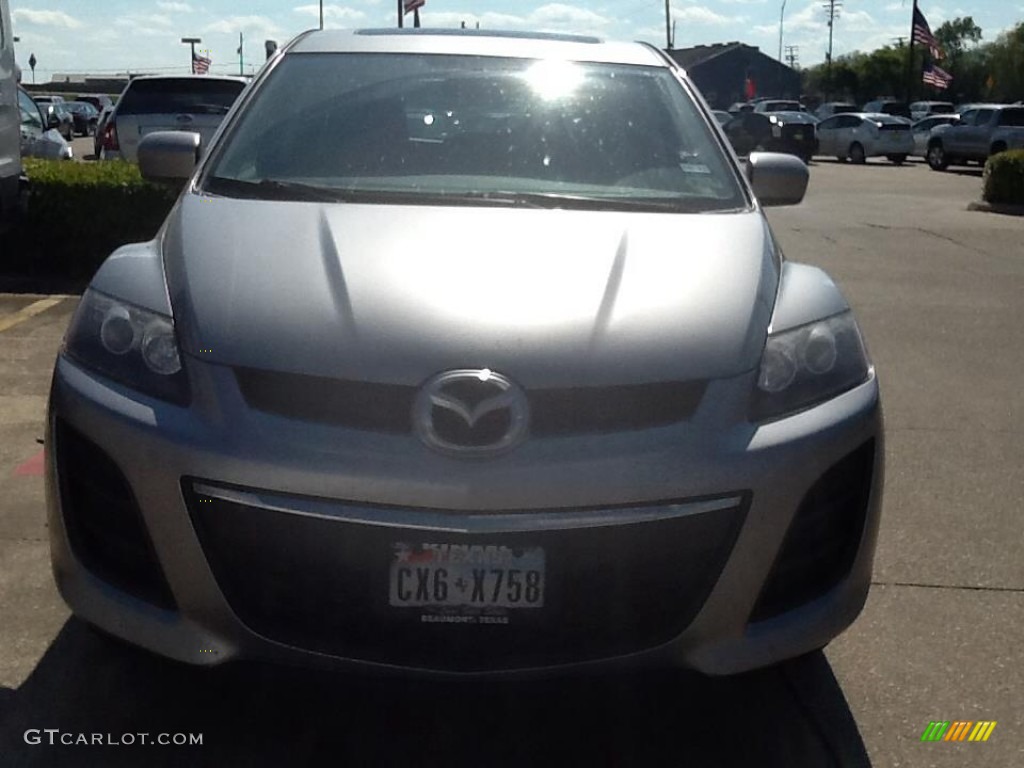 2011 CX-7 i Sport - Liquid Silver Metallic / Black photo #1