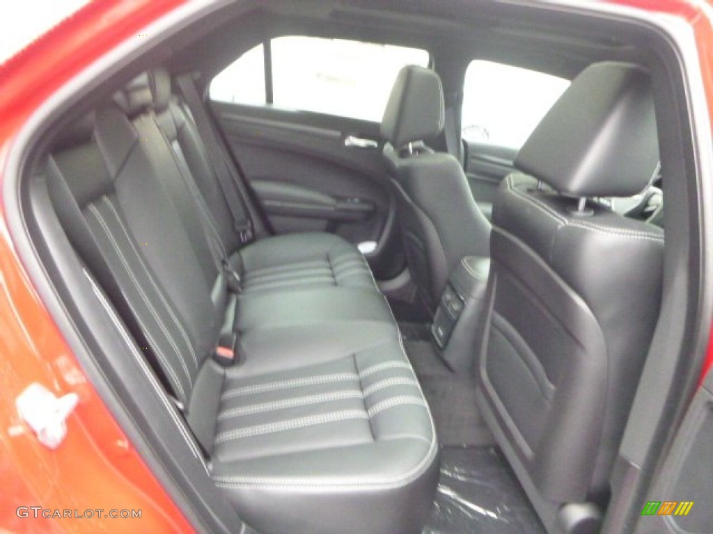 Black Interior 2015 Chrysler 300 S AWD Photo #102608073