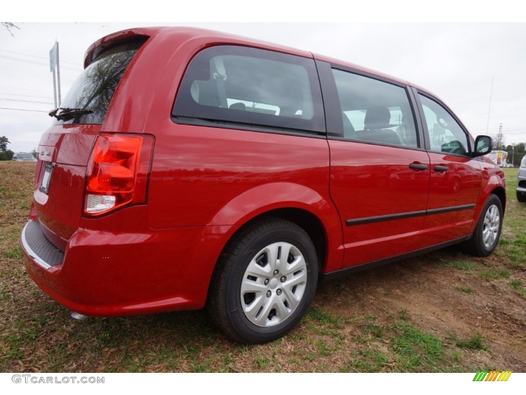 2015 Grand Caravan American Value Package - Redline 2 Coat Pearl / Black/Light Graystone photo #3