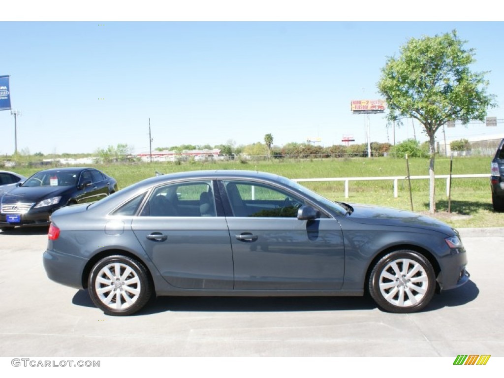 Quartz Gray Metallic 2010 Audi A4 2.0T Sedan Exterior Photo #102609350