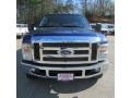 2008 Dark Blue Pearl Metallic Ford F350 Super Duty Lariat Crew Cab 4x4 Dually  photo #9