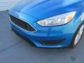 2015 Blue Candy Metallic Ford Focus SE Sedan  photo #10