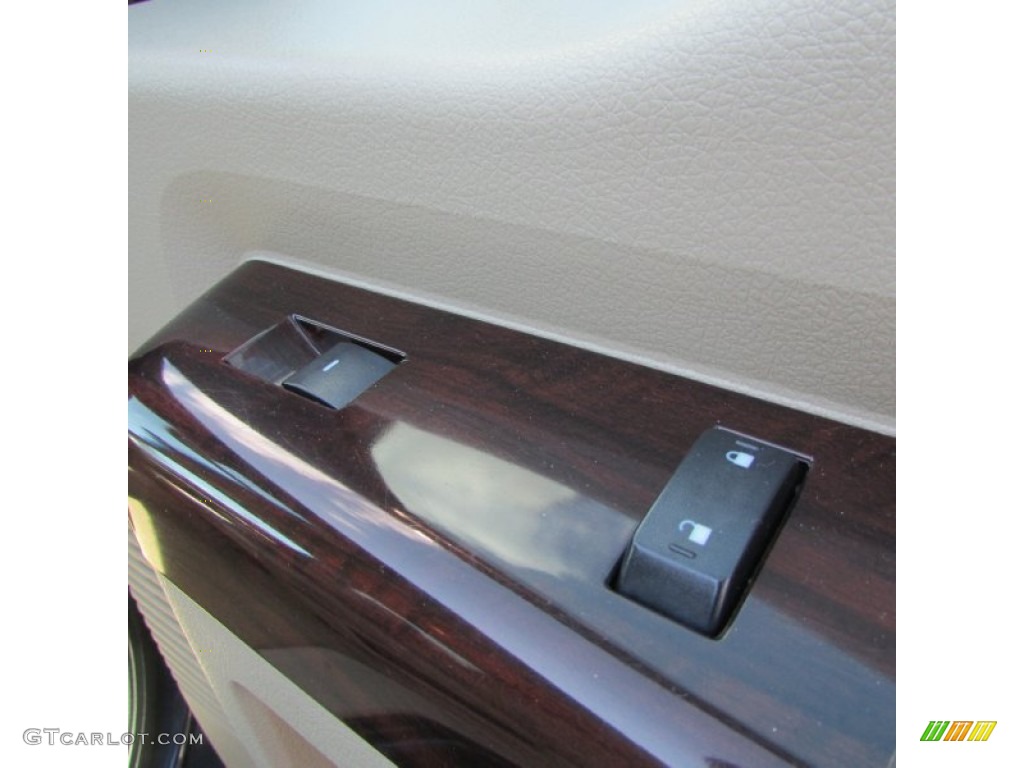 2008 F350 Super Duty Lariat Crew Cab 4x4 Dually - Dark Blue Pearl Metallic / Camel photo #15