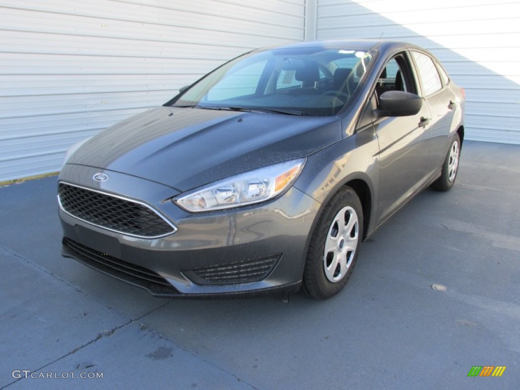 2015 Focus S Sedan - Magnetic Metallic / Charcoal Black photo #7