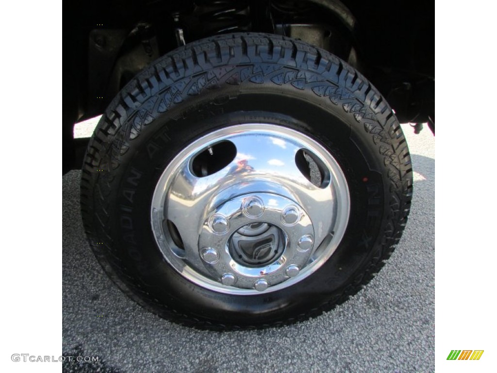 2008 F350 Super Duty Lariat Crew Cab 4x4 Dually - Dark Blue Pearl Metallic / Camel photo #43