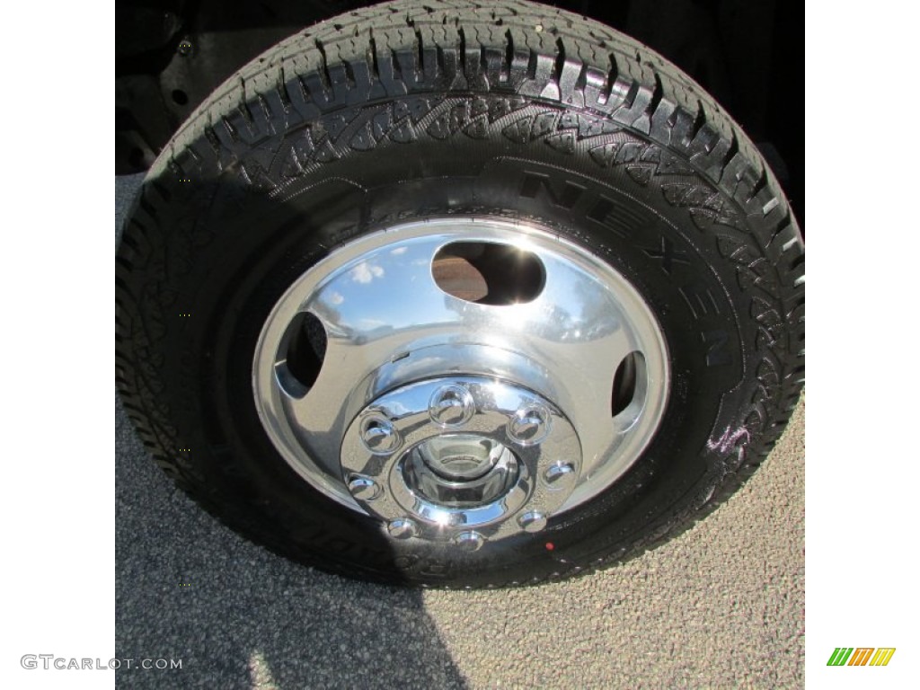 2008 F350 Super Duty Lariat Crew Cab 4x4 Dually - Dark Blue Pearl Metallic / Camel photo #45