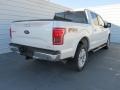 2015 White Platinum Tricoat Ford F150 Lariat SuperCrew 4x4  photo #4