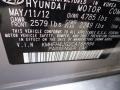 2012 Hyper Silver Metallic Hyundai Azera   photo #2