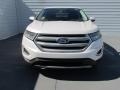 White Platinum Metallic 2015 Ford Edge SEL Exterior