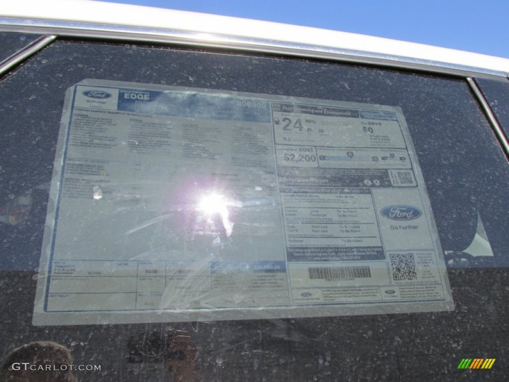 2015 Ford Edge SEL Window Sticker Photo #102613196