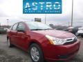 Sangria Red Metallic 2010 Ford Focus S Sedan