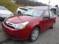 2010 Sangria Red Metallic Ford Focus S Sedan  photo #7