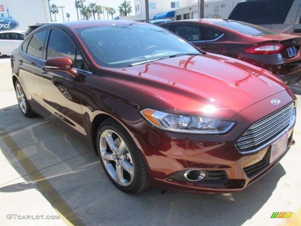 2015 Fusion SE - Bronze Fire Metallic / Charcoal Black photo #1