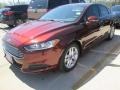 2015 Bronze Fire Metallic Ford Fusion SE  photo #3