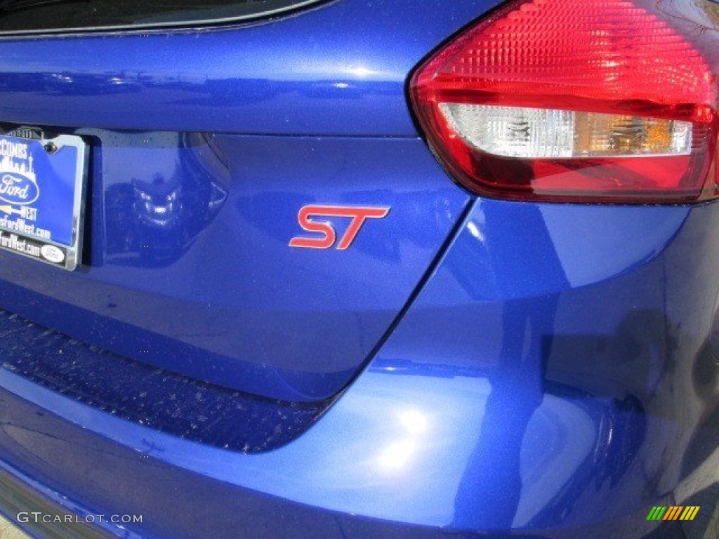 2015 Focus ST Hatchback - Performance Blue / ST Charcoal Black photo #7