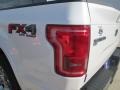 2015 White Platinum Tricoat Ford F150 Lariat SuperCrew 4x4  photo #19