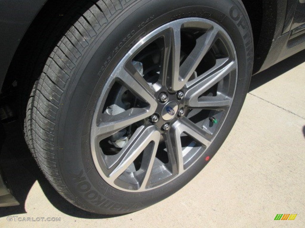 2015 Explorer XLT - Magnetic / Charcoal Black photo #3