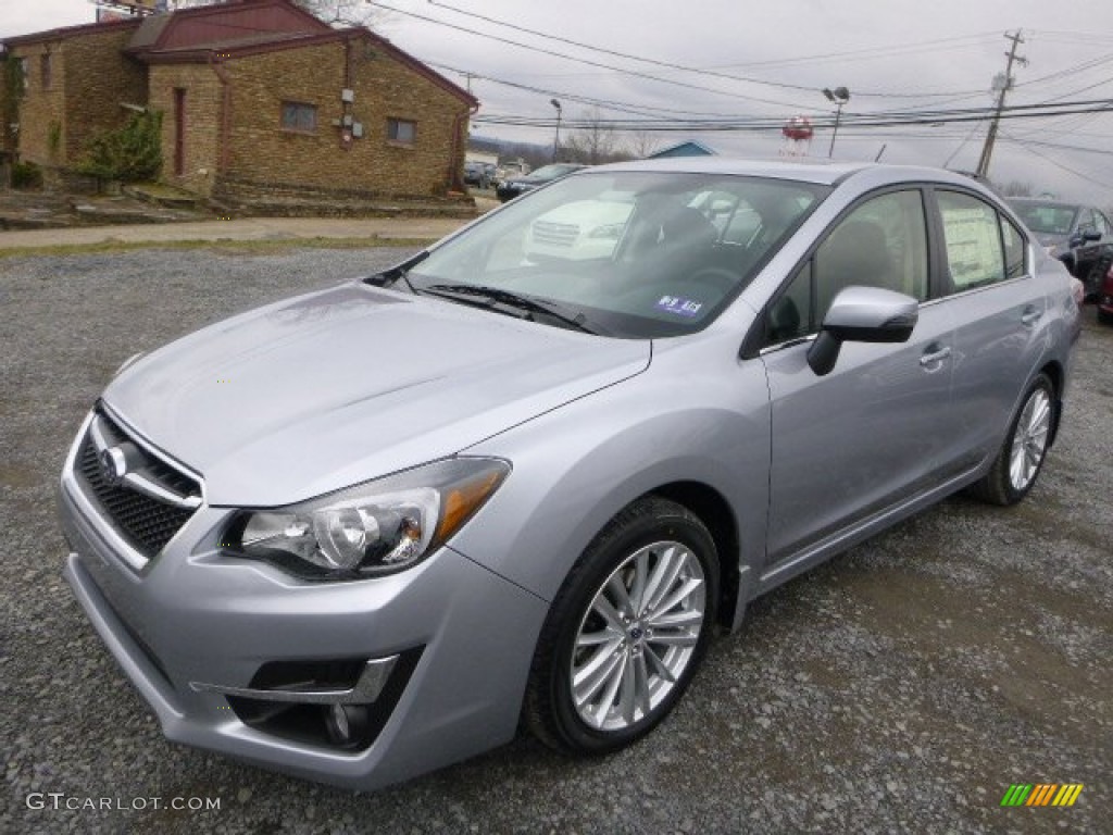 Ice Silver Metallic 2015 Subaru Impreza 2.0i Limited 4 Door Exterior Photo #102620217