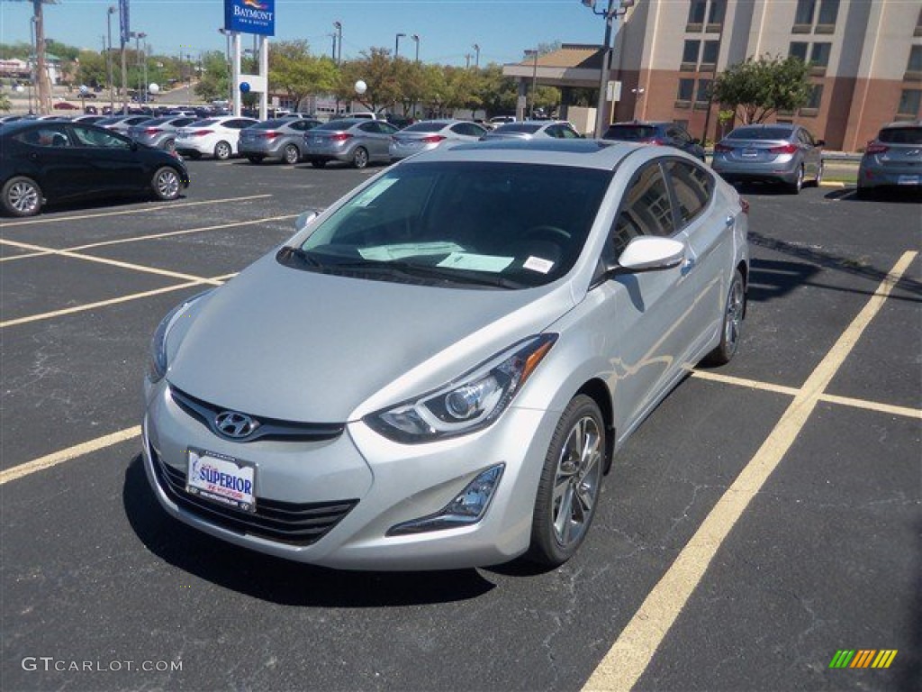 2016 Elantra Limited - Silver / Gray photo #3