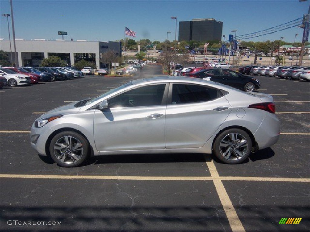 2016 Elantra Limited - Silver / Gray photo #5