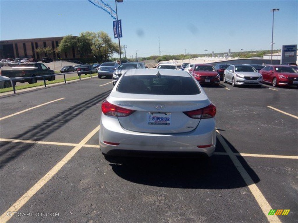 2016 Elantra Limited - Silver / Gray photo #7