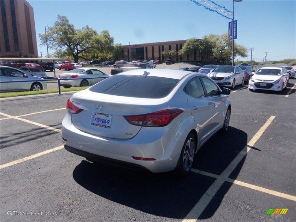2016 Elantra Limited - Silver / Gray photo #8