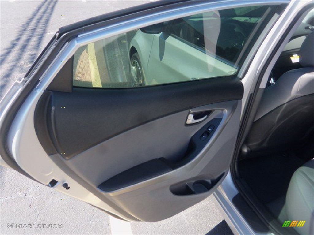2016 Elantra Limited - Silver / Gray photo #12