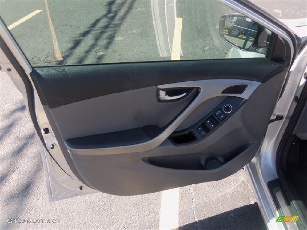 2016 Elantra Limited - Silver / Gray photo #16