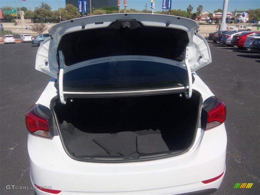 2016 Elantra Limited - White / Gray photo #11