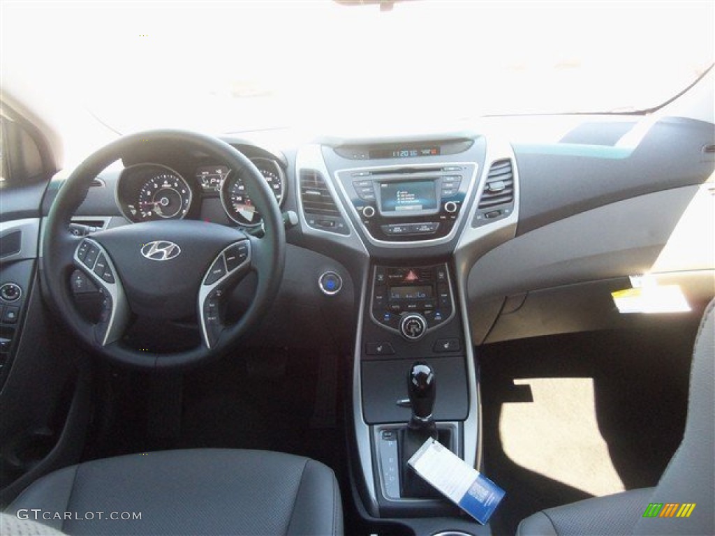 2016 Elantra Limited - White / Gray photo #14