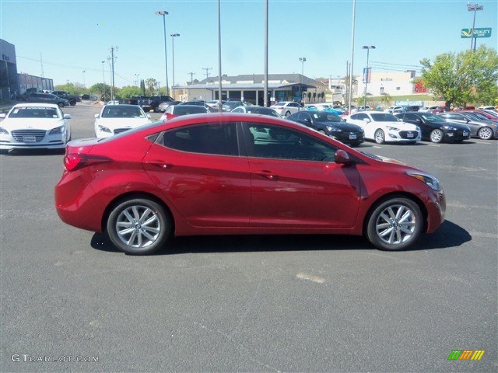 Red 2016 Hyundai Elantra SE Exterior Photo #102622819