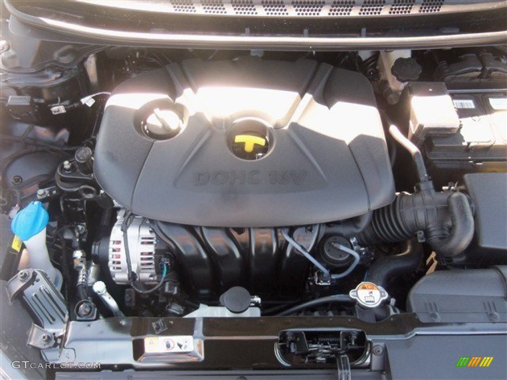 2016 Elantra SE - Phantom Black / Beige photo #4