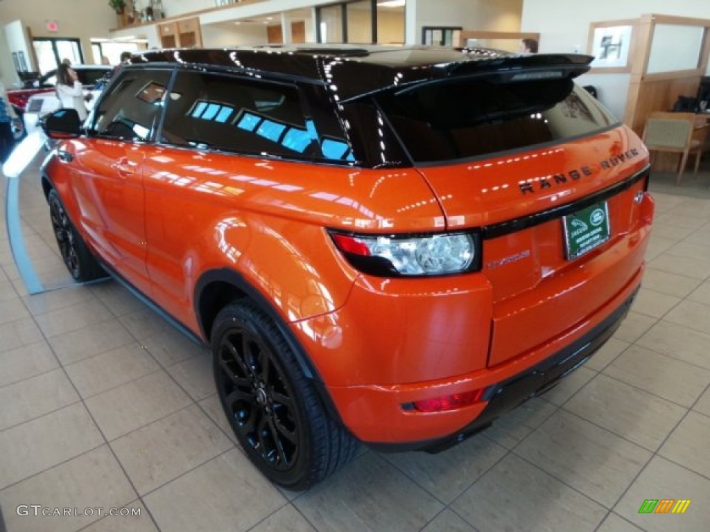 2015 Phoenix Orange Land Rover Range Rover Evoque Dynamic 102620038