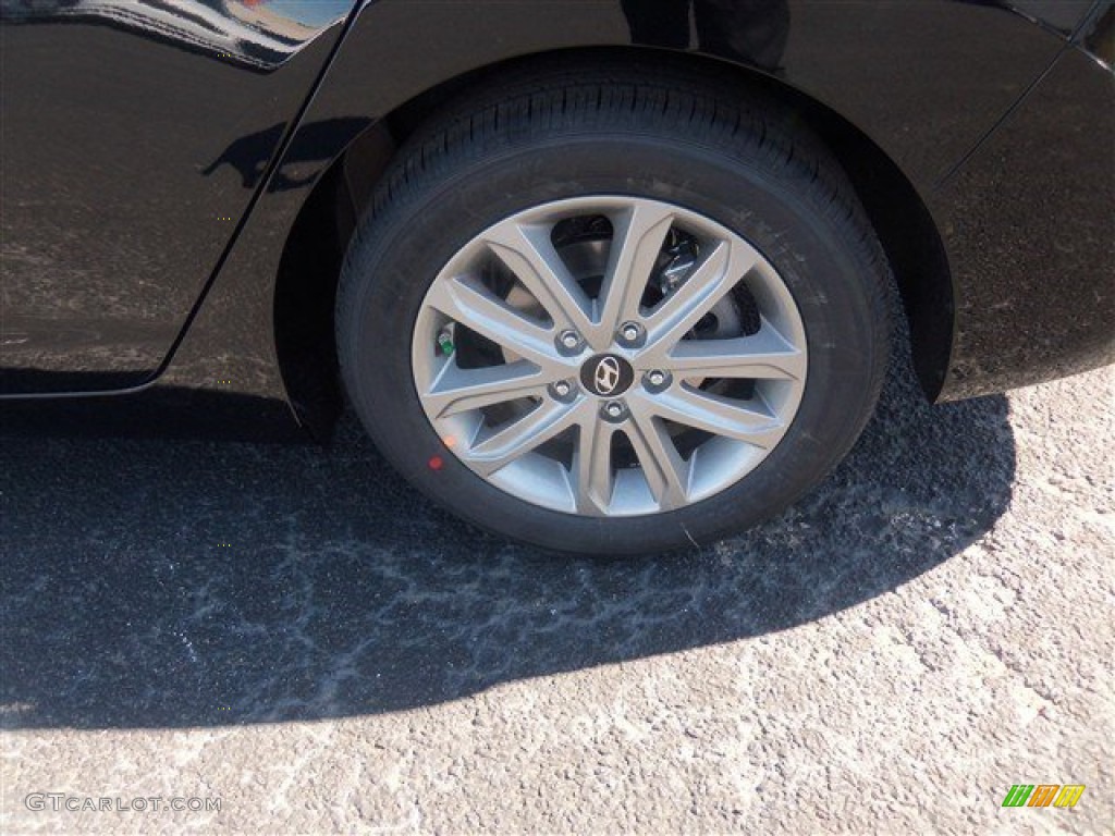 2016 Elantra SE - Phantom Black / Beige photo #11