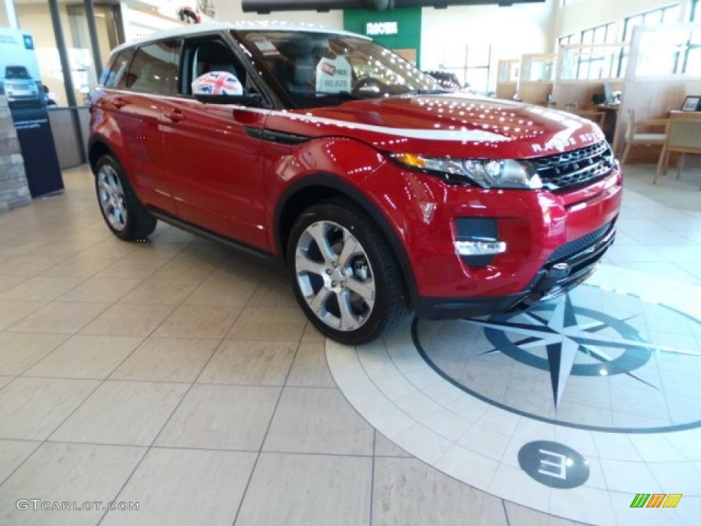 2015 Firenze Red Metallic Land Rover Range Rover Evoque Dynamic