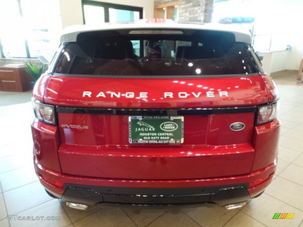 2015 Range Rover Evoque Dynamic - Firenze Red Metallic / Ebony photo #6