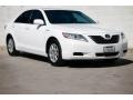 Super White 2009 Toyota Camry Hybrid