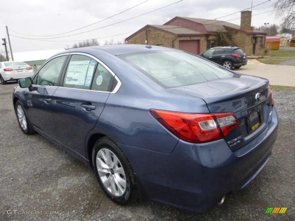 2015 Legacy 2.5i Premium - Twilight Blue Metallic / Warm Ivory photo #5