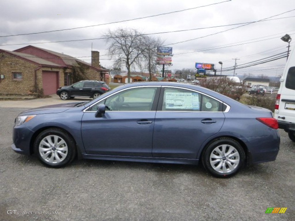 2015 Legacy 2.5i Premium - Twilight Blue Metallic / Warm Ivory photo #6