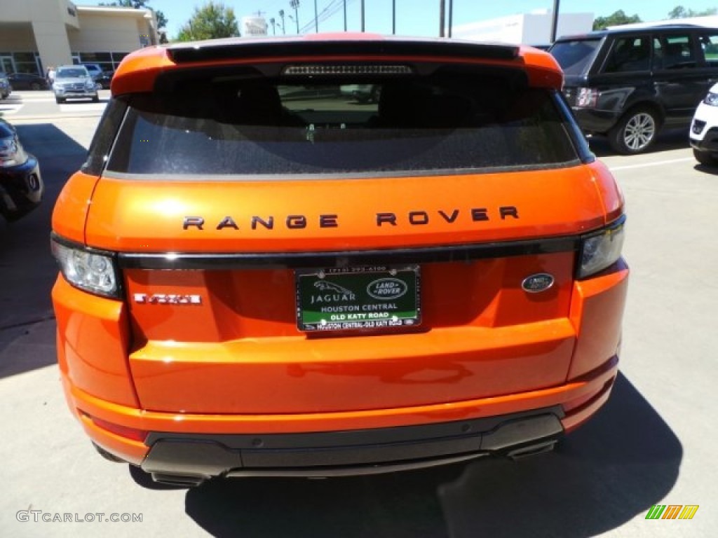 2015 Phoenix Orange Land Rover Range Rover Evoque Dynamic 102620034
