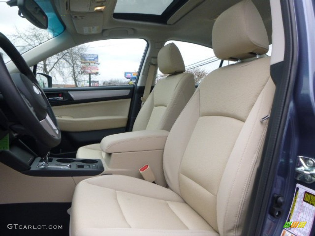 2015 Legacy 2.5i Premium - Twilight Blue Metallic / Warm Ivory photo #13