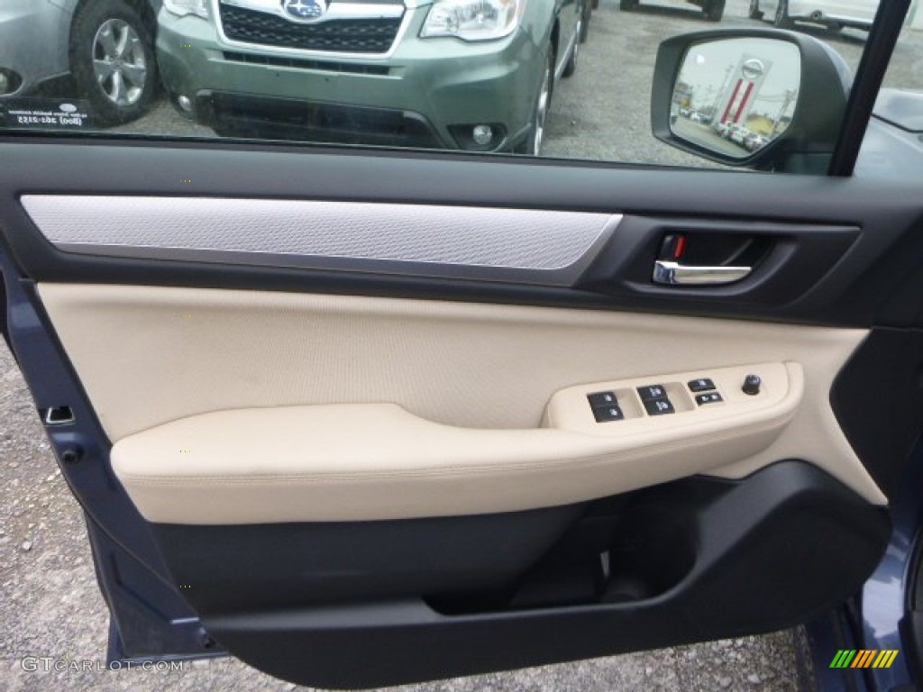 2015 Legacy 2.5i Premium - Twilight Blue Metallic / Warm Ivory photo #16